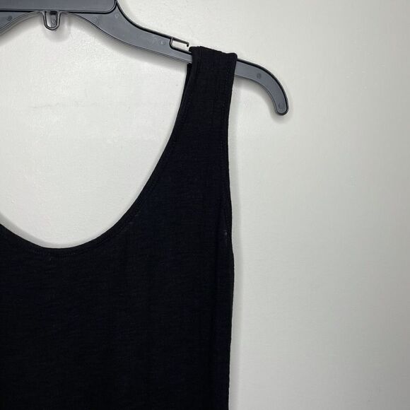 MICHELLE by Comune Womens Black Sleeveless Mini Dress NEW Cotton-Modal Sz XS - Picture 6 of 8